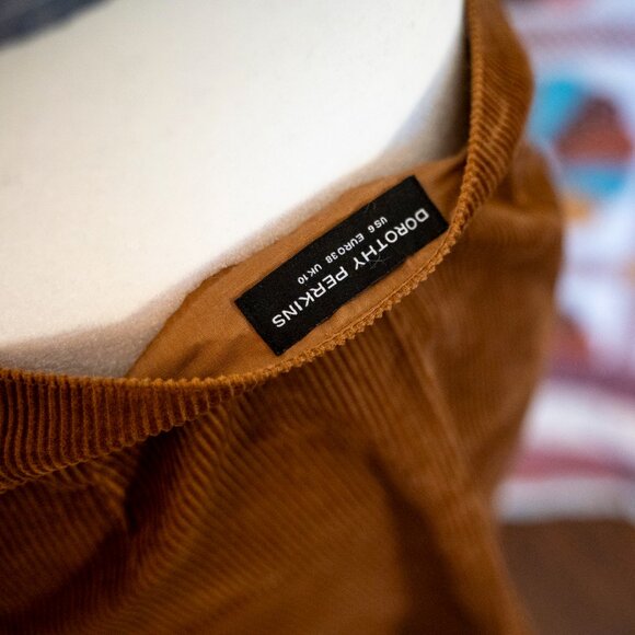 Dorothy Perkins Corduroy Mini Skirt - Picture 4 of 6